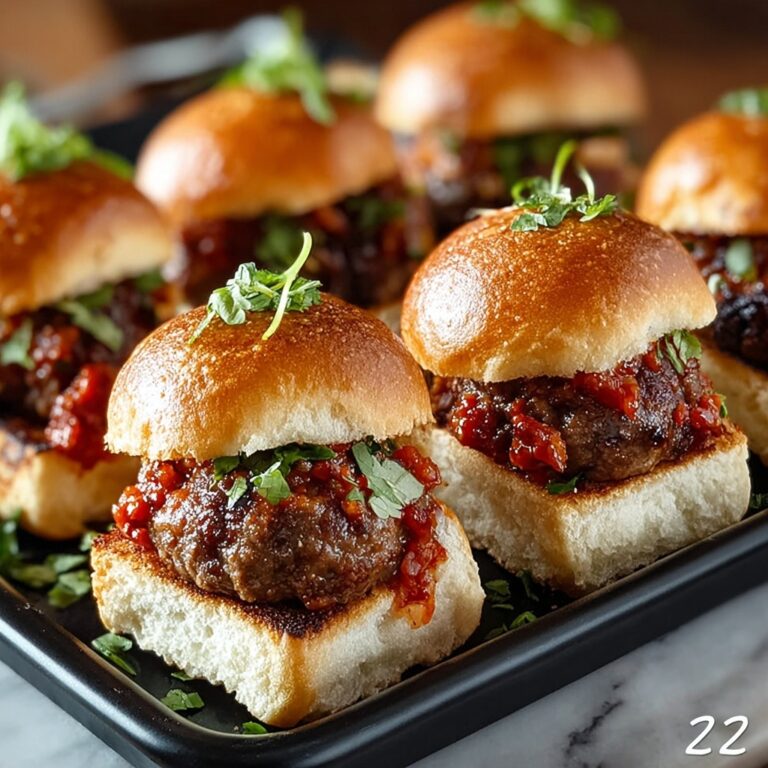 Mini Meatball Sliders: The Ultimate Amazing Recipe for 10 Recipe